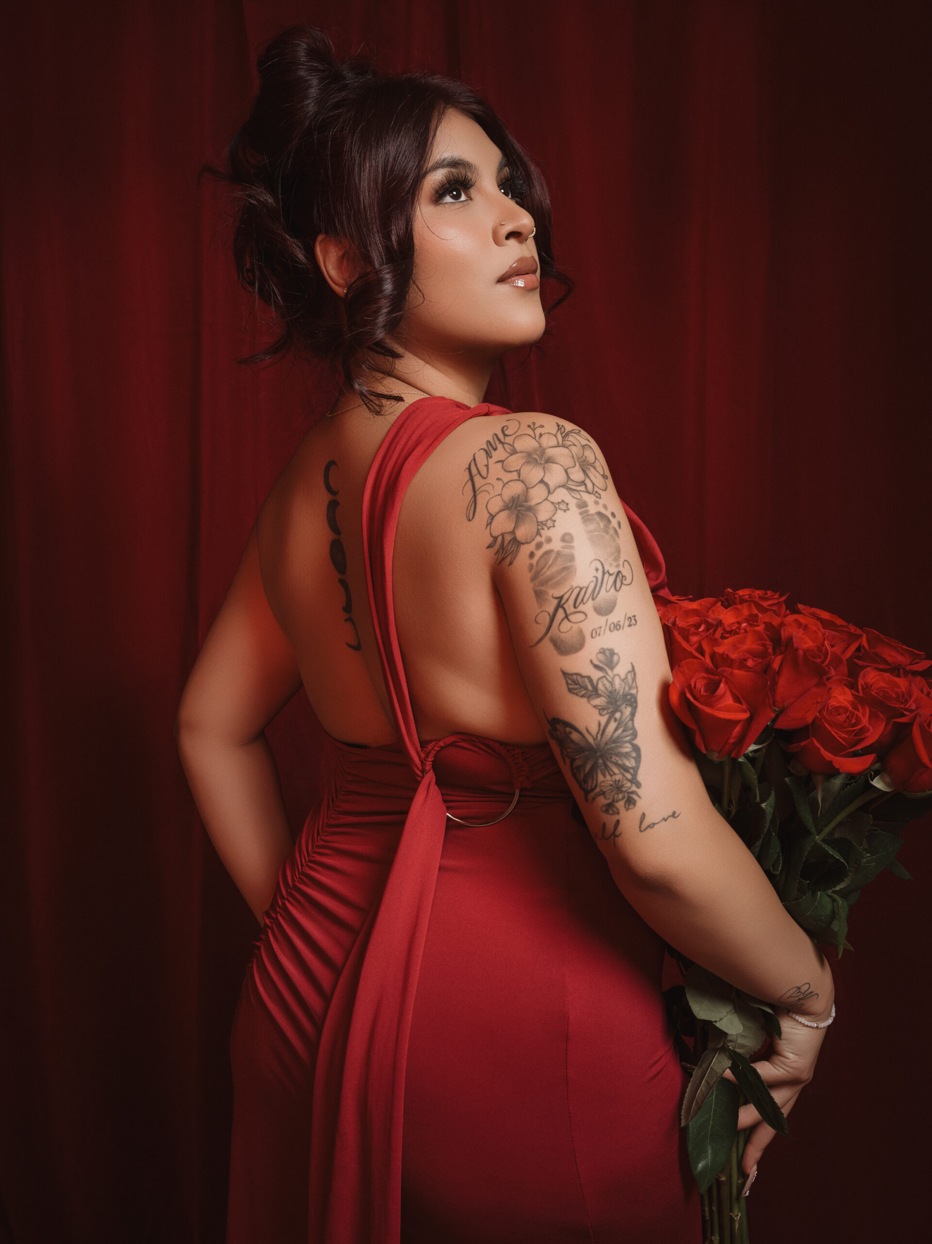 Elegant portrait photography in private Stockton studio, Glam Brand Photography Northern California