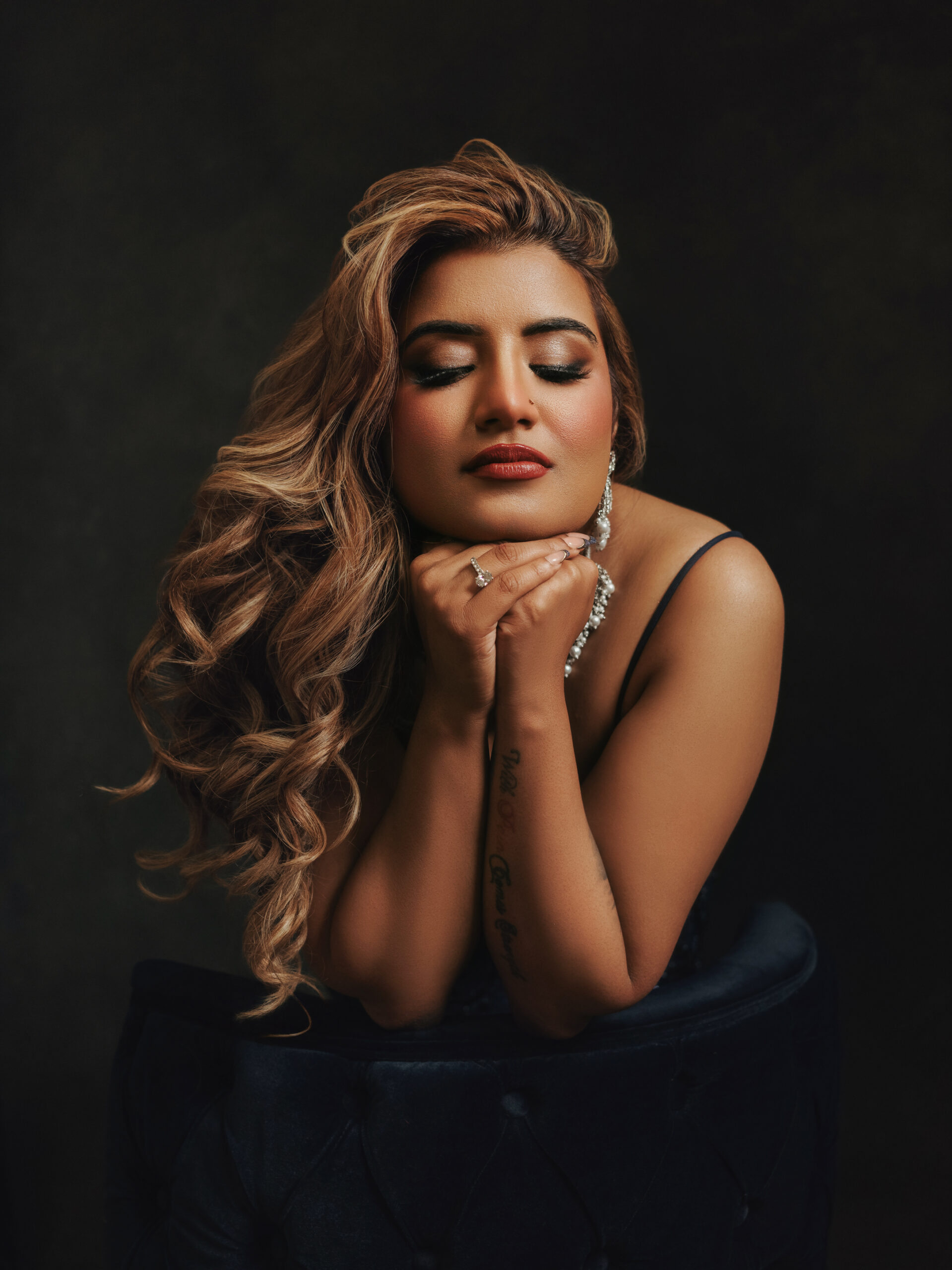 Birthday portrait session at Glam Brand Photography Stockton