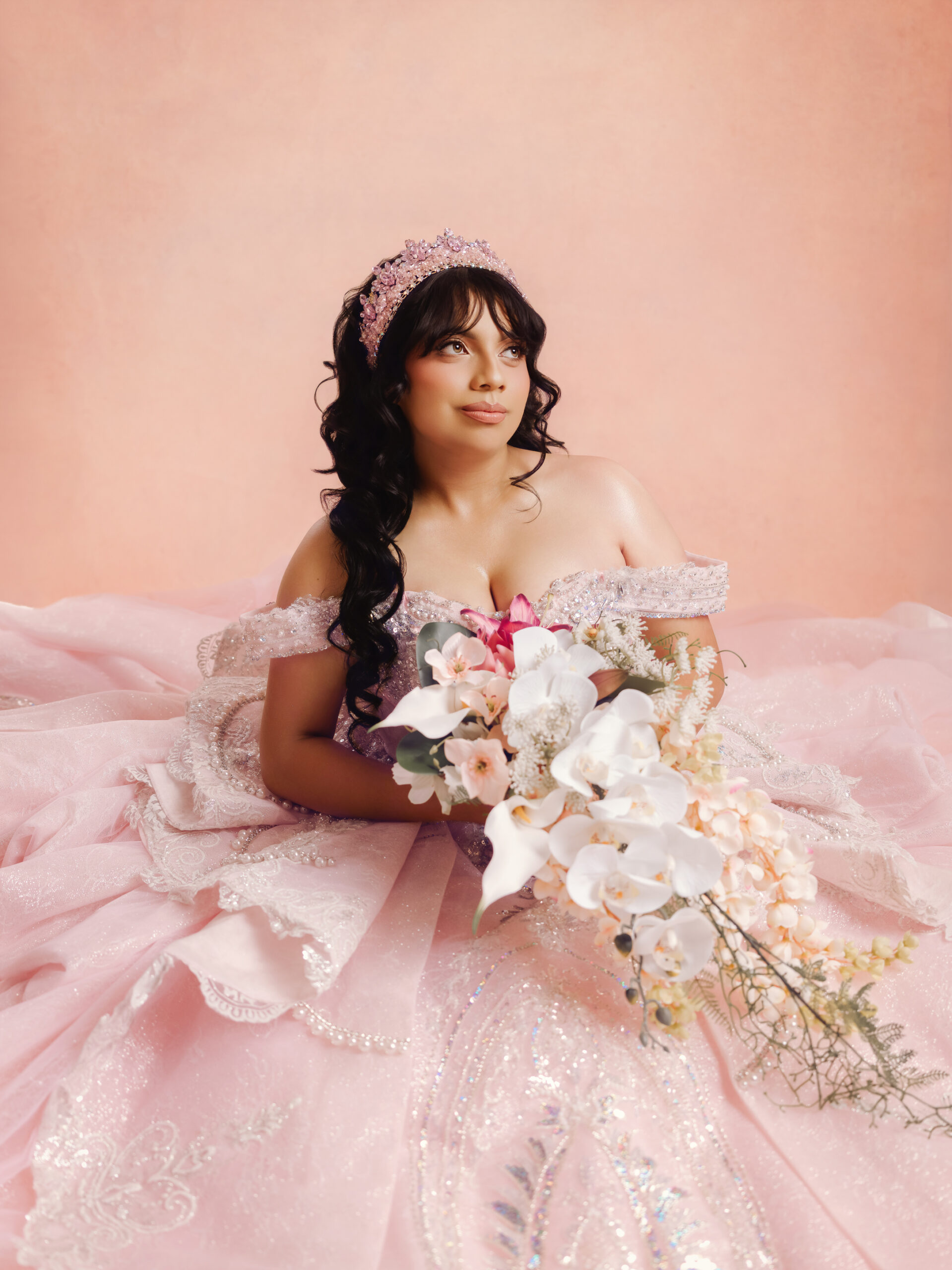 Boudoir portrait
